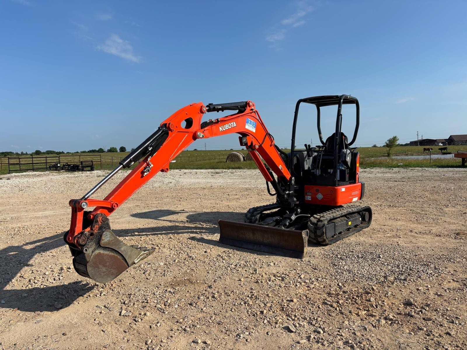 KUBOTA KX033-4 Mini Excavator Open Cab