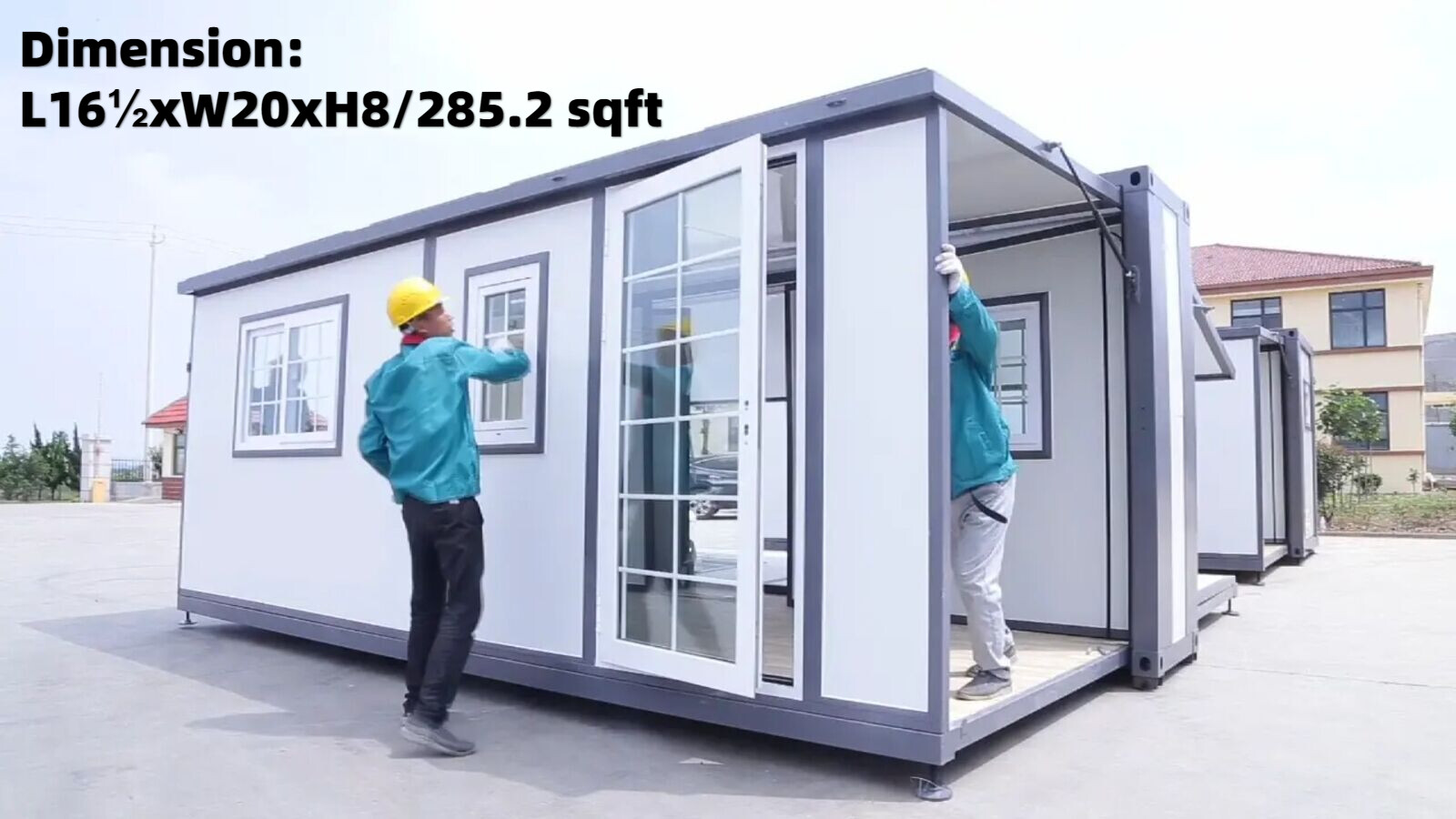 16½ft x 20ft Modern Luxury Mobile Expandable Prefab Container House Tiny Home