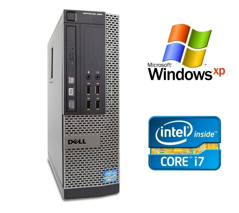 Dell OptiPlex 990 SFF Computer Desktop Core i7 4GB Ram 1TB Windows XP Pro Wi-Fi