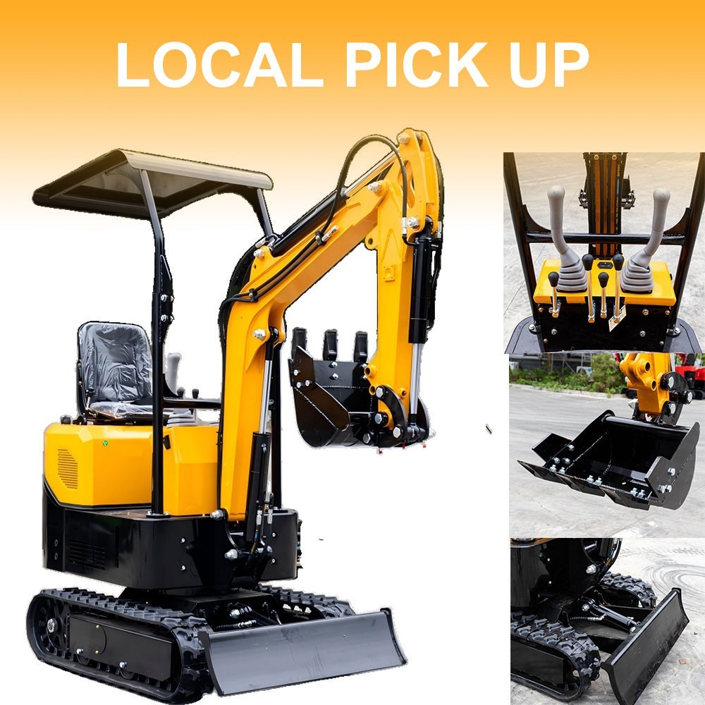 Last One For Sale One Ton Mini Small Hydraulic Excavator Track Digger Last One For Sale One Ton Mini Small Hydraulic Excavator Track Digger