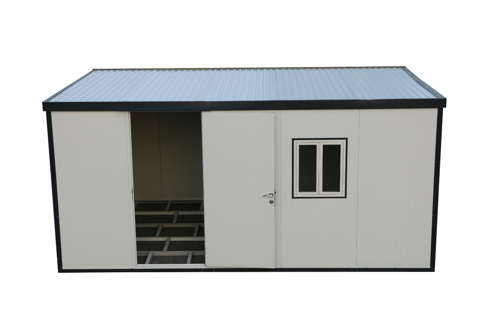 Flat Top Insulated Building 13×10 Versatile Tiny House, Studio Backyard Office