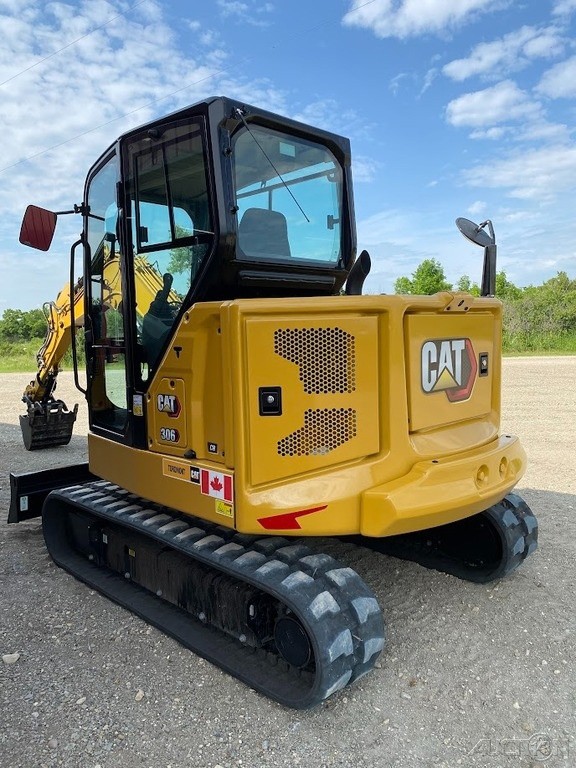 2025 Caterpillar 306CR Excavator 9 Hours EROPS Heat/AC 3Yr Warranty Stock#342690