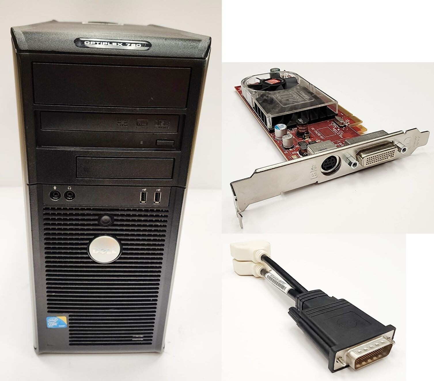Dell Optiplex 780 MT Intel Core 2 Duo 3.33GHz CPU 8GB RAM 2TB HDD WinXP + Win10