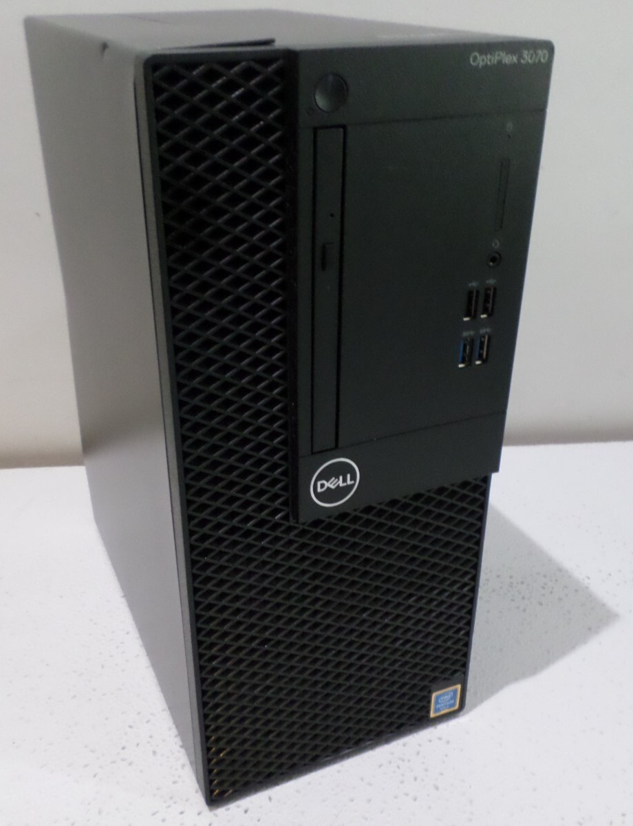 Dell Optiplex 3070 PC – Win11, 500GB HDD, 16GB RAM, Intel Gold G5420, AMD RX550