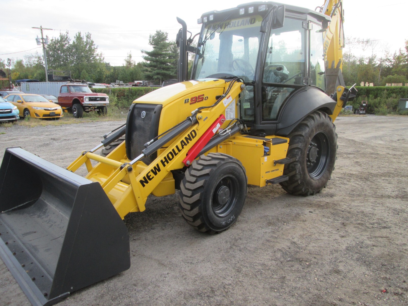 2024 New Holland B95D Backhoe 4WD Extendahoe