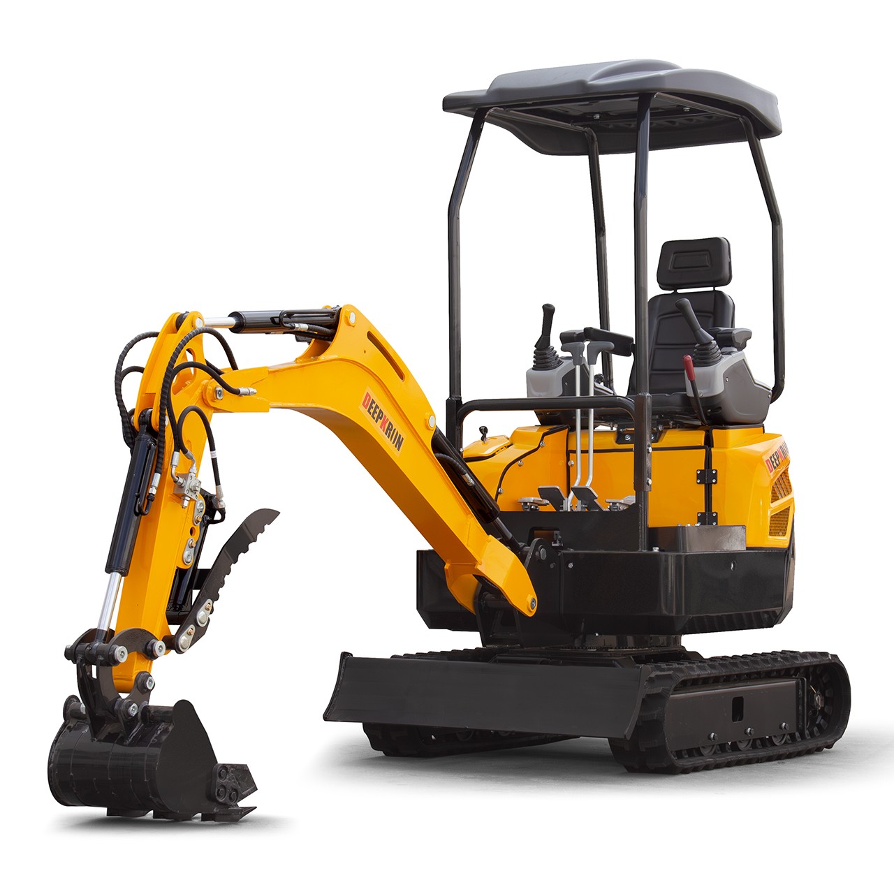 EPA B&S Tracked 1.6 Ton Hydraulic Mini Excavator Expanded Undercarriage Digger