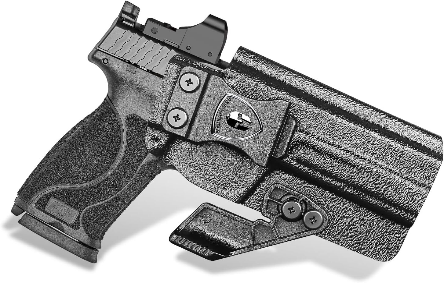 IWB Kydex Holster For S&W M&P 9 M2.0 Competitor,Optic Cut Ready/Claw Attachment
