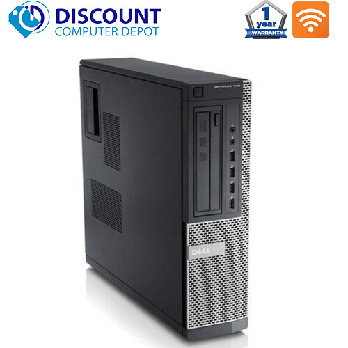 Dell Desktop Computer OptiPlex Intel Core i5 8GB 1TB HD DVD WIFI Windows 10 PC