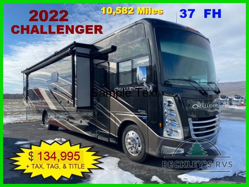 2022 Thor Motor Coach Challenger 37FH Used