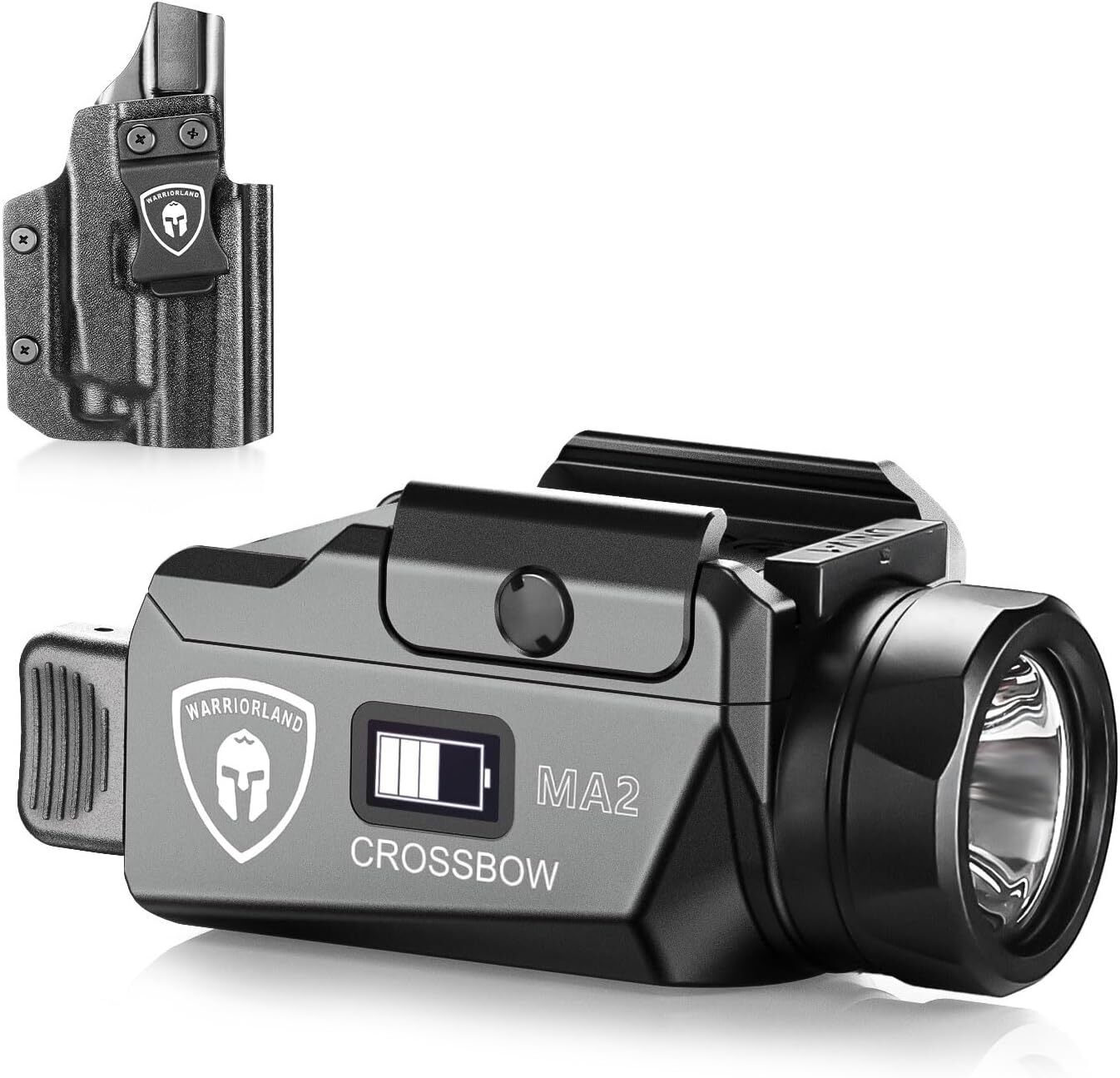 Universal Rail Mounted 800 Lumens Tactical Light With Taurus G2C/G3C Holster