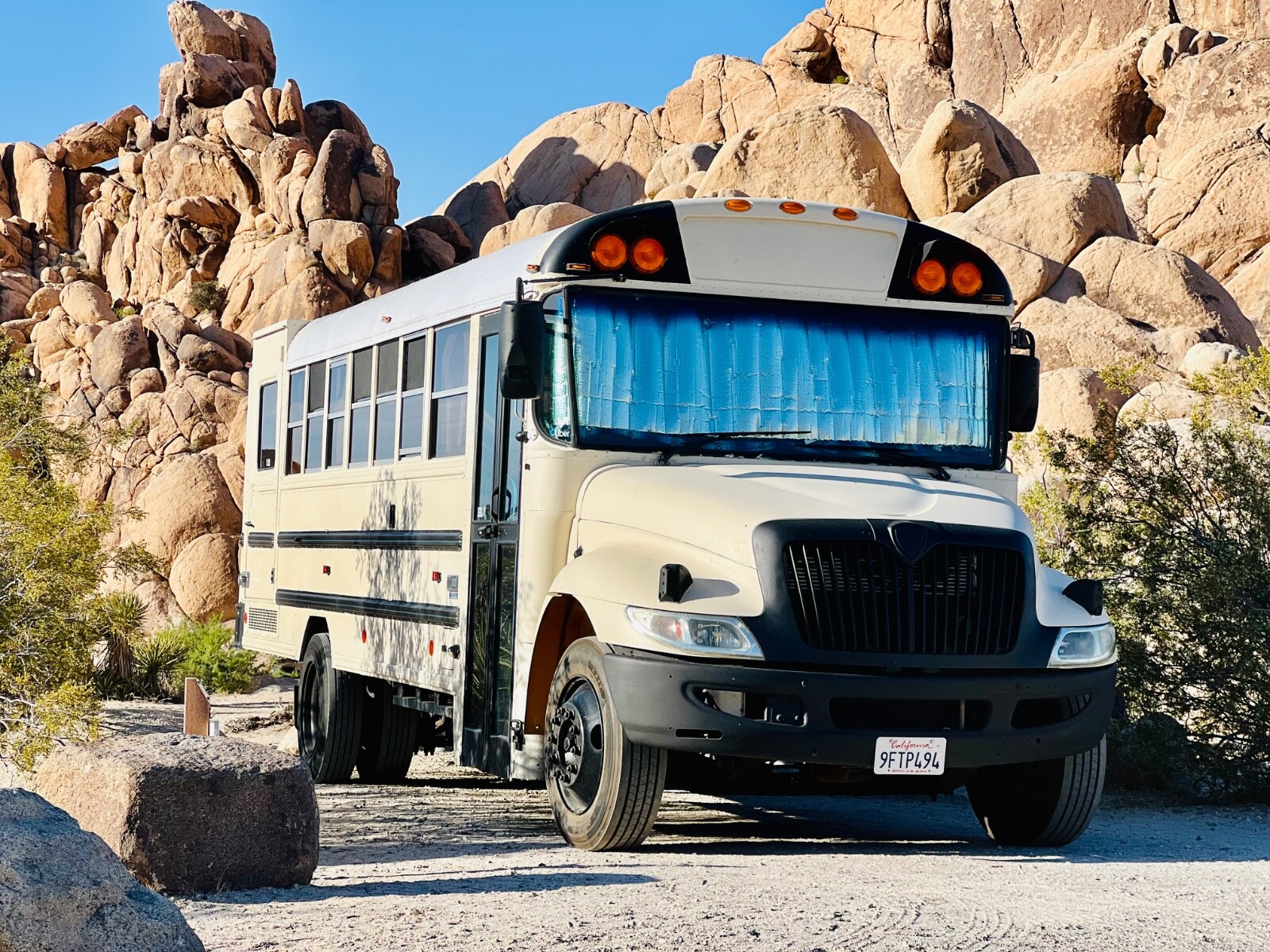 Skoolie School Bus Class A Motorhome RV Conversion