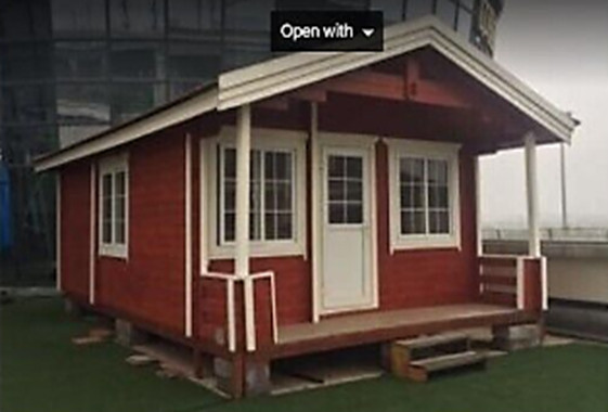 Cedar Tiny Home: One-Bedroom Retreat Ideal for Living or Office Use