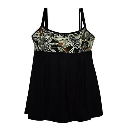 NWSC Women’s Plus Size Scoop Neck Swimdress Swimsuit 18-24W