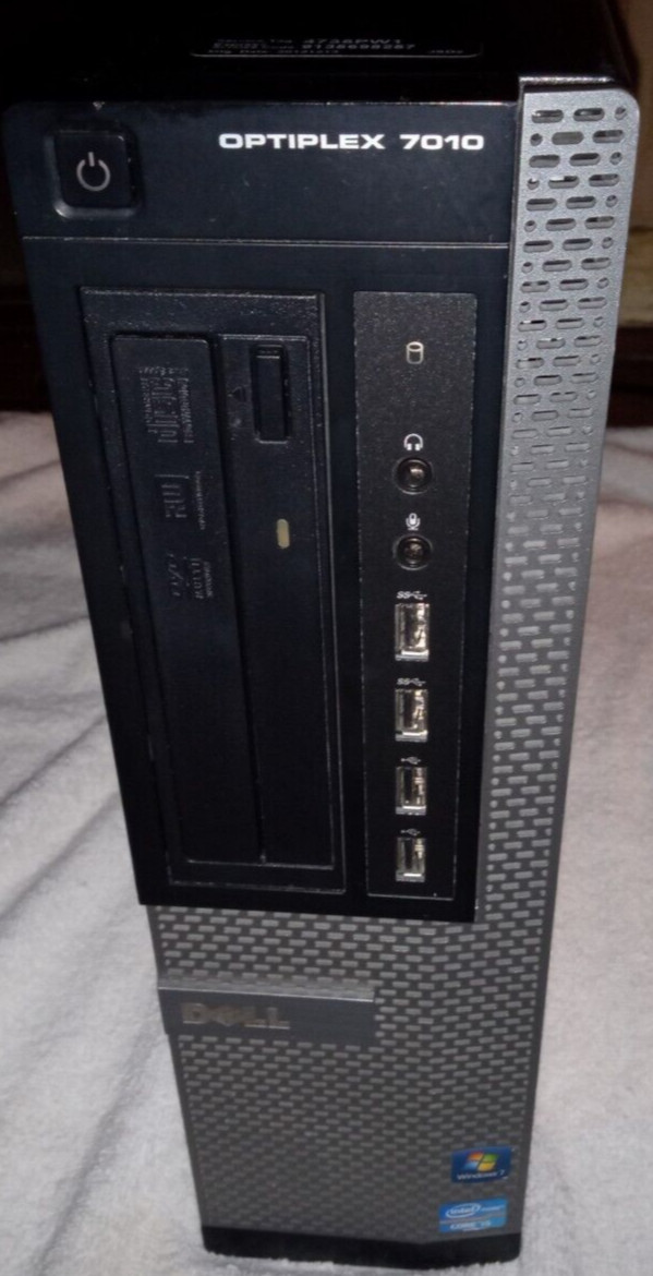 Dell OptiPlex 7010 SFF Intel i5-3470 3.20 GHz 12GB DDR3 RAM HDD 320GB Windows 10