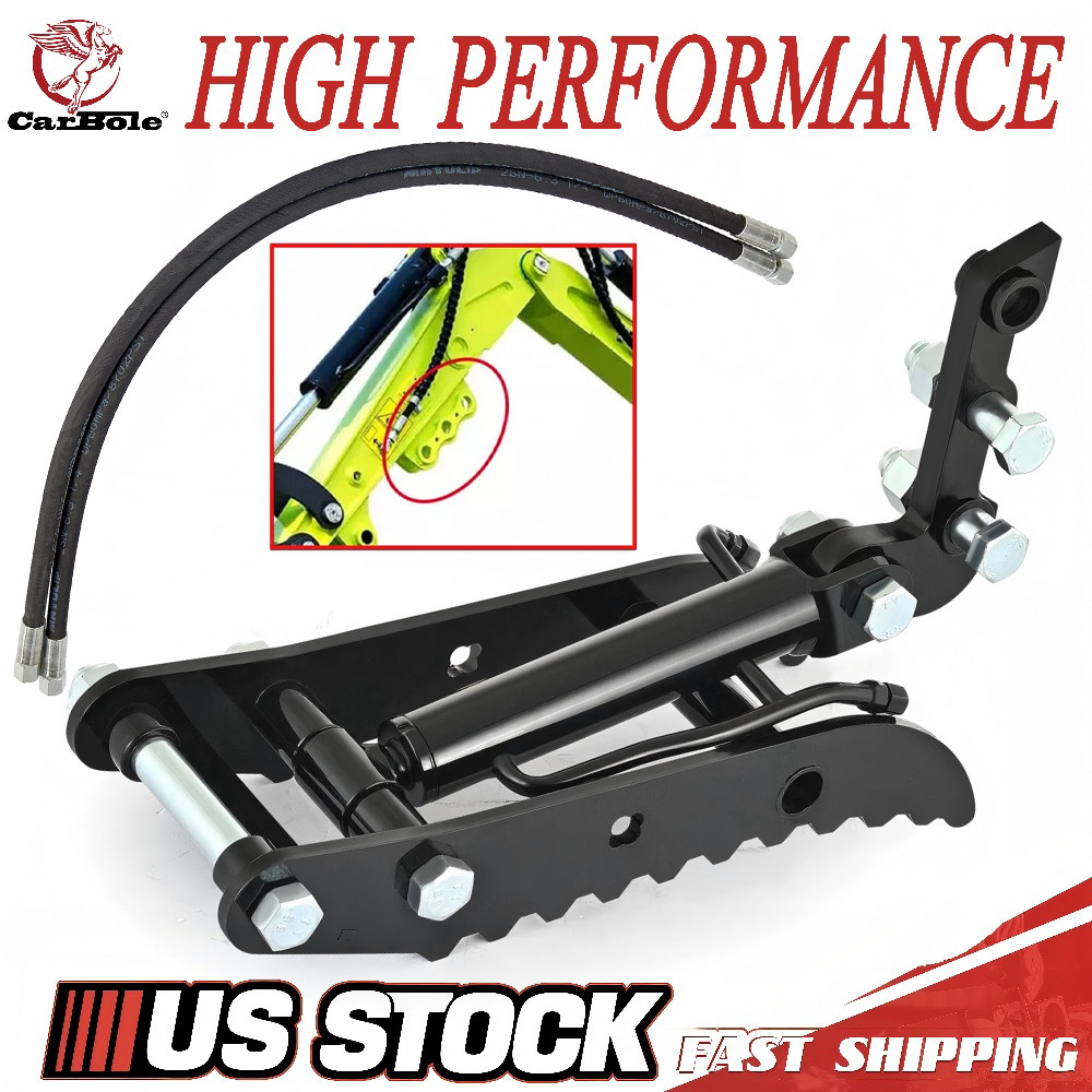 Hydraulic Thumb Clip Attachment 3–Holes for Mini Excavator Small Digger Crawler