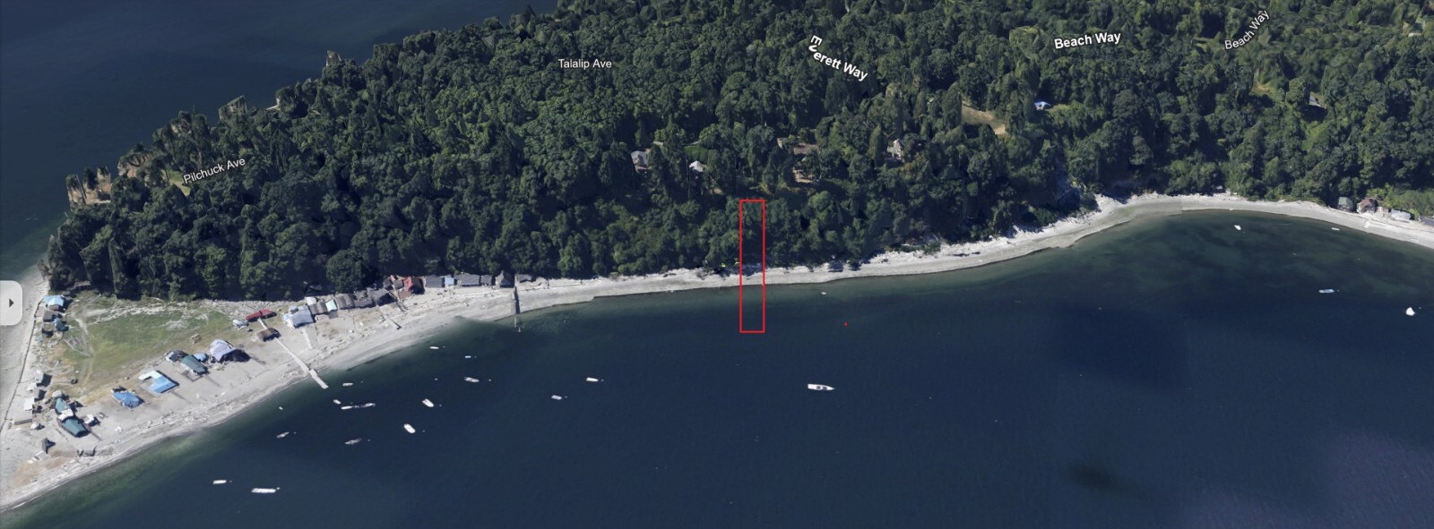 Beachfront Property on Hat Island, Washington State