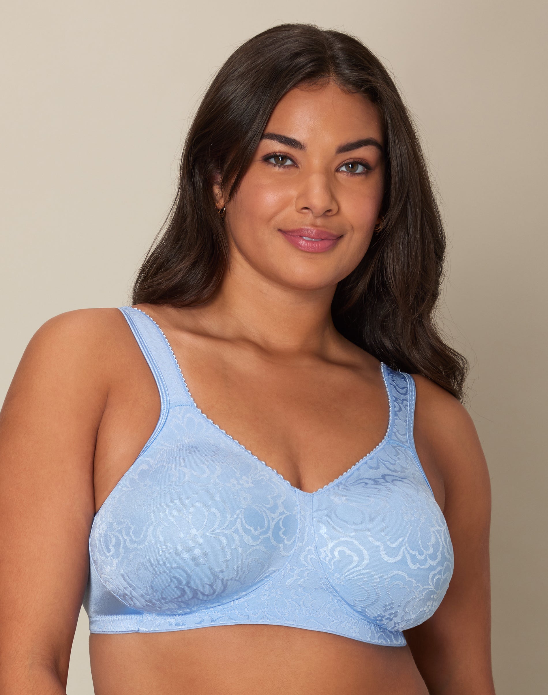Playtex 18 Hour Ultimate Lift & Support Wireless Bra Zen Blue 38D Women’s