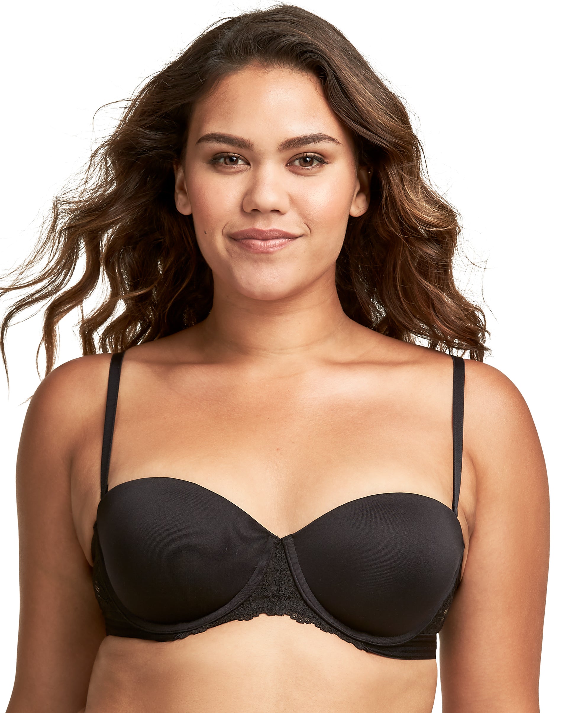 Maidenform Multiway Push-Up Strapless Bra Black 36B Women’s