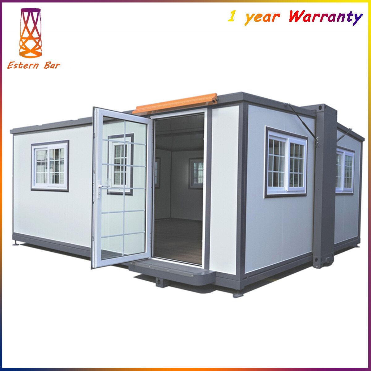 16½ft x 20ft Modern Luxury Mobile Expandable Prefab Container House Tiny Home
