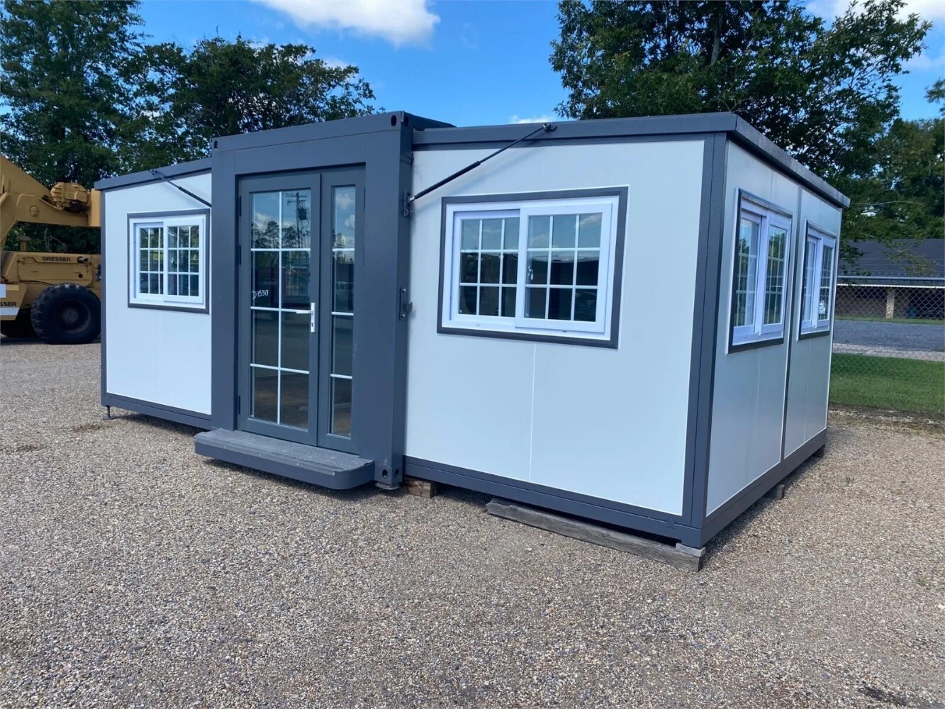 13X20ft Mobile Expandable Prefab House Prefabricated Tiny Home w/Bathroom Shower