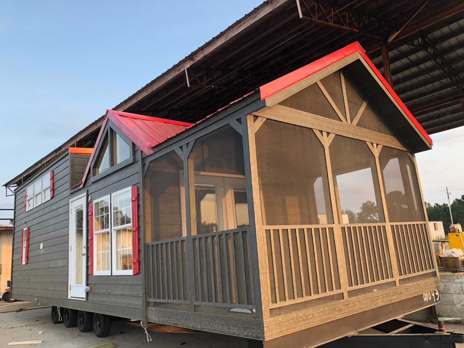 TINY HOME CABINS- CUSTOM BLT FOR YOUR PREPPED PROPERTY – ELEGANT RUSTIC CABINS