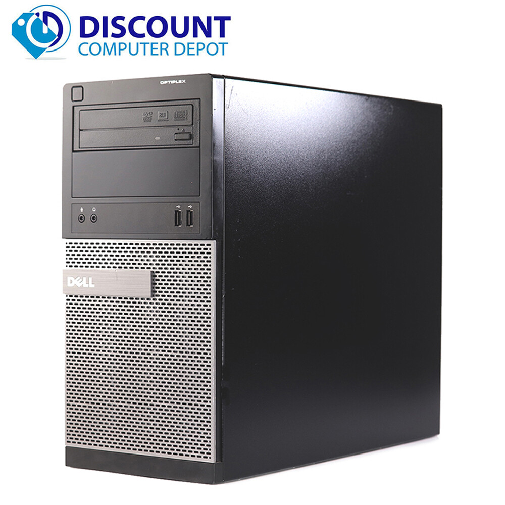 Dell i5 PC Desktop Computer Intel Core 3.20 GHz 8GB RAM 1TB HD Windows 10 Home