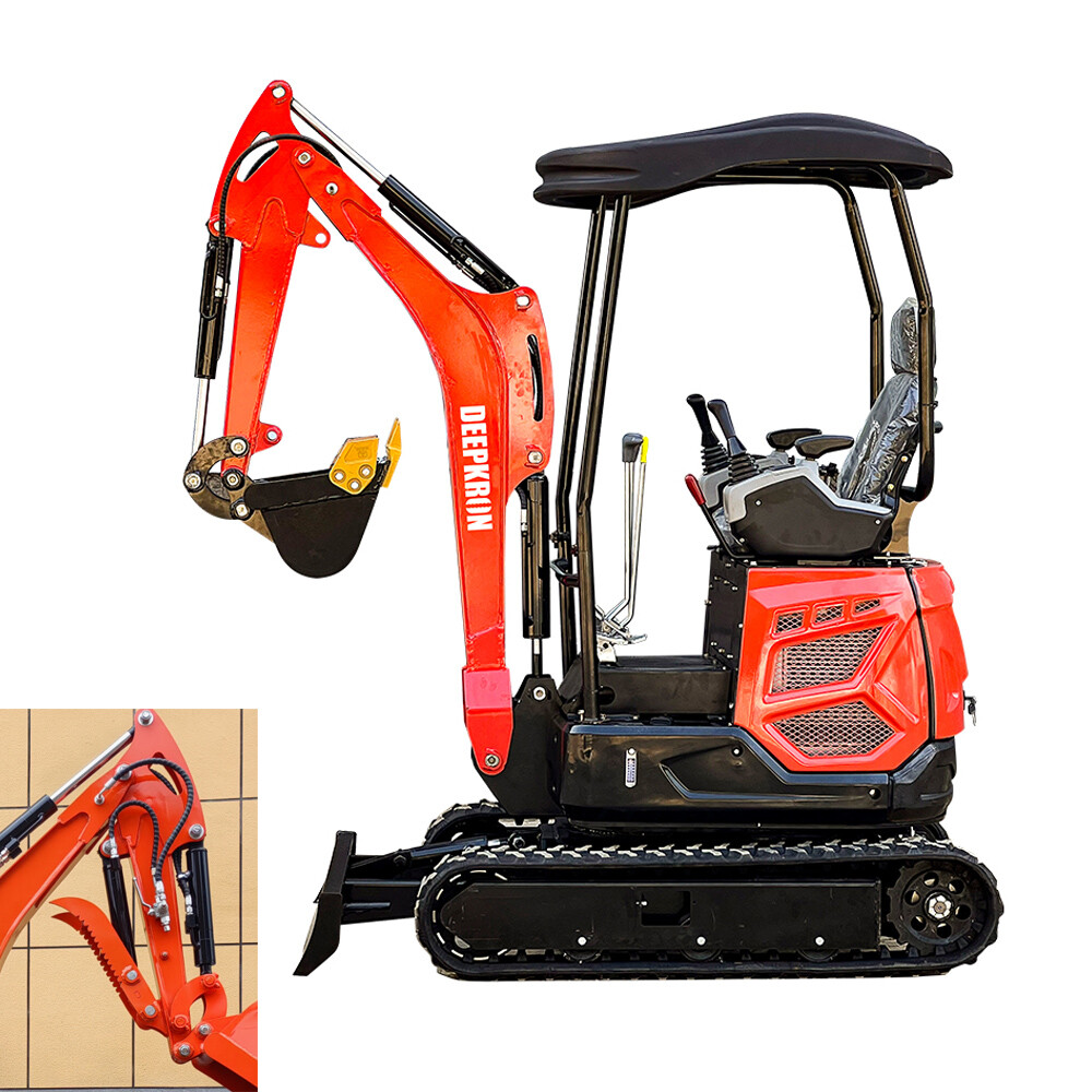 2 Ton 16HP EPA KUBOTA D902 Diesel Crawler Mini Excavator Hydraulic ZTS Diggers
