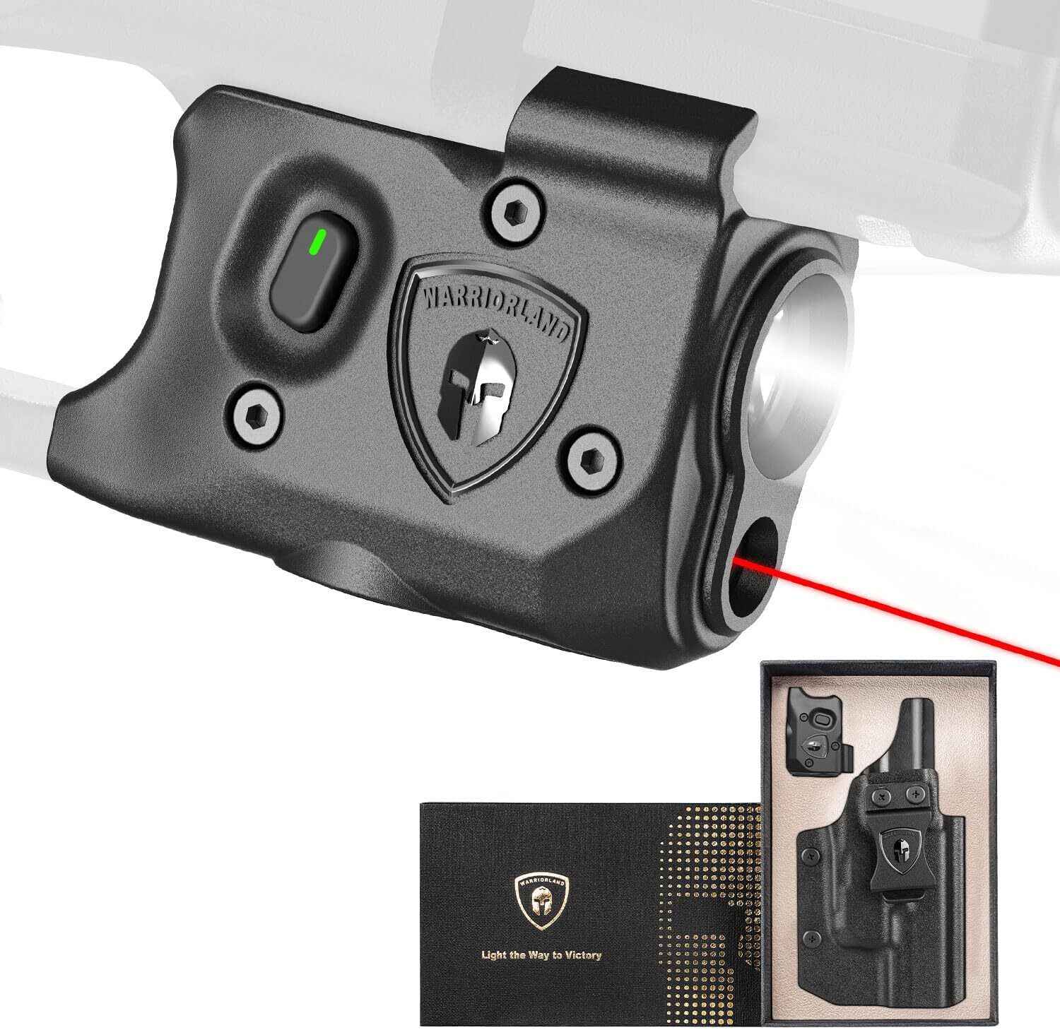 Pistol Light RedLaser&Holster Fit Glock17/19Gen3-5,G22/23/31/32Gen3-4&G19X/44/45