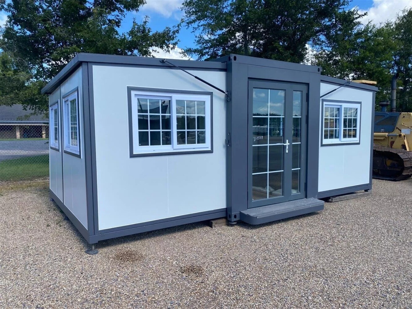 13X20ft Mobile Expandable Prefab House Prefabricated Tiny Home w/Bathroom Shower