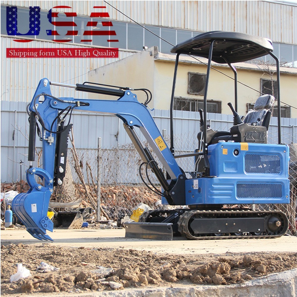 1.8Ton Mini Excavator Hydraulic Thumb KUBOTA Diesel Engine EPA Certified PICK UP