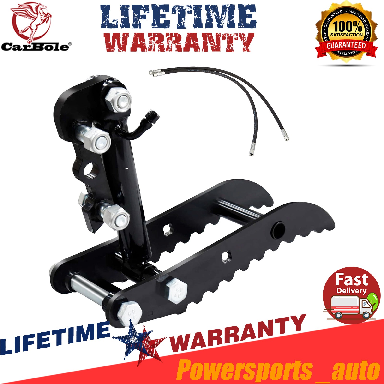 L-Shaped Bracket Hydraulic Thumb Clip For Mini Excavators Attachments 3-Holes
