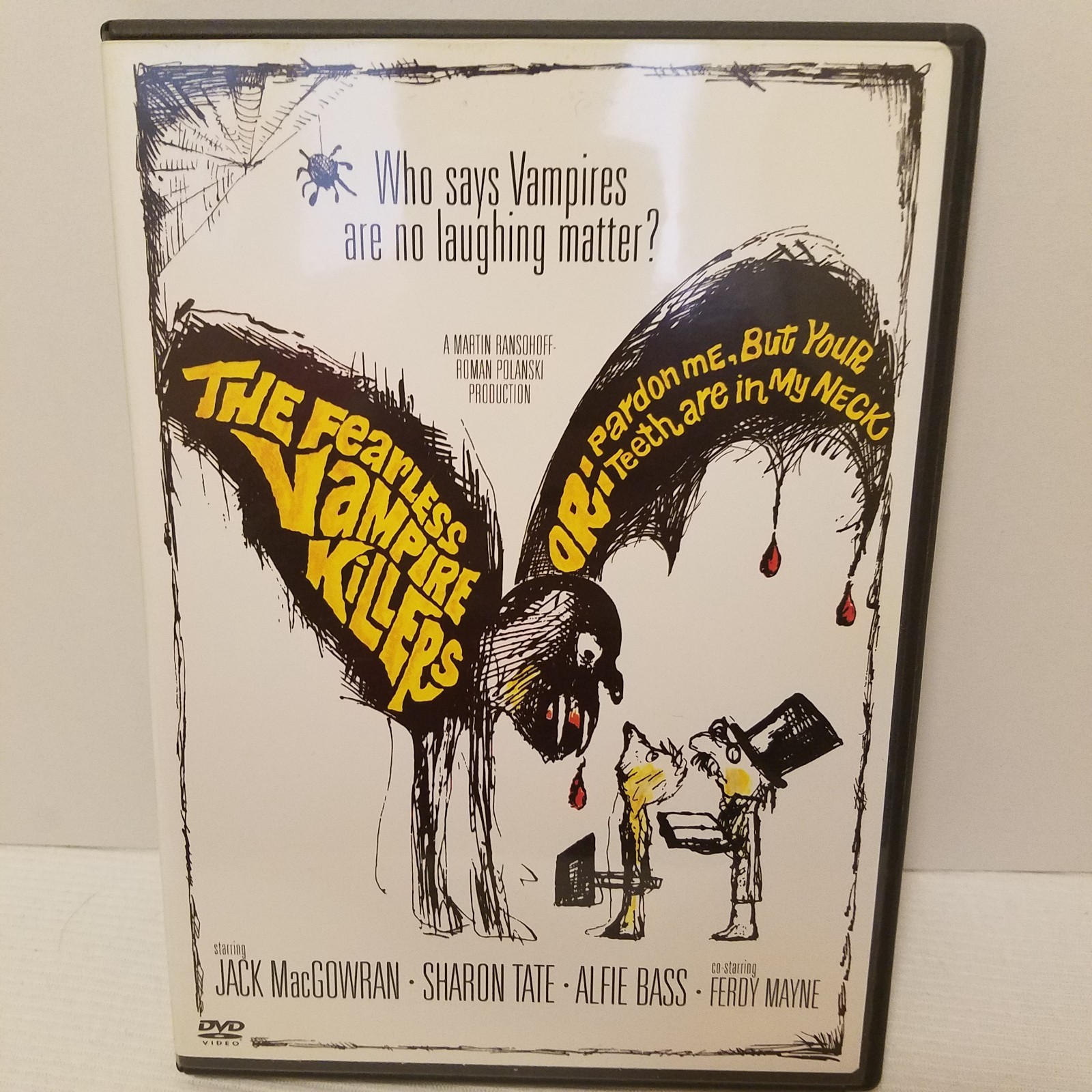 Fearless Vampire Killers (1967) Widescreen DVD *LIKE NEW* Roman Polanski