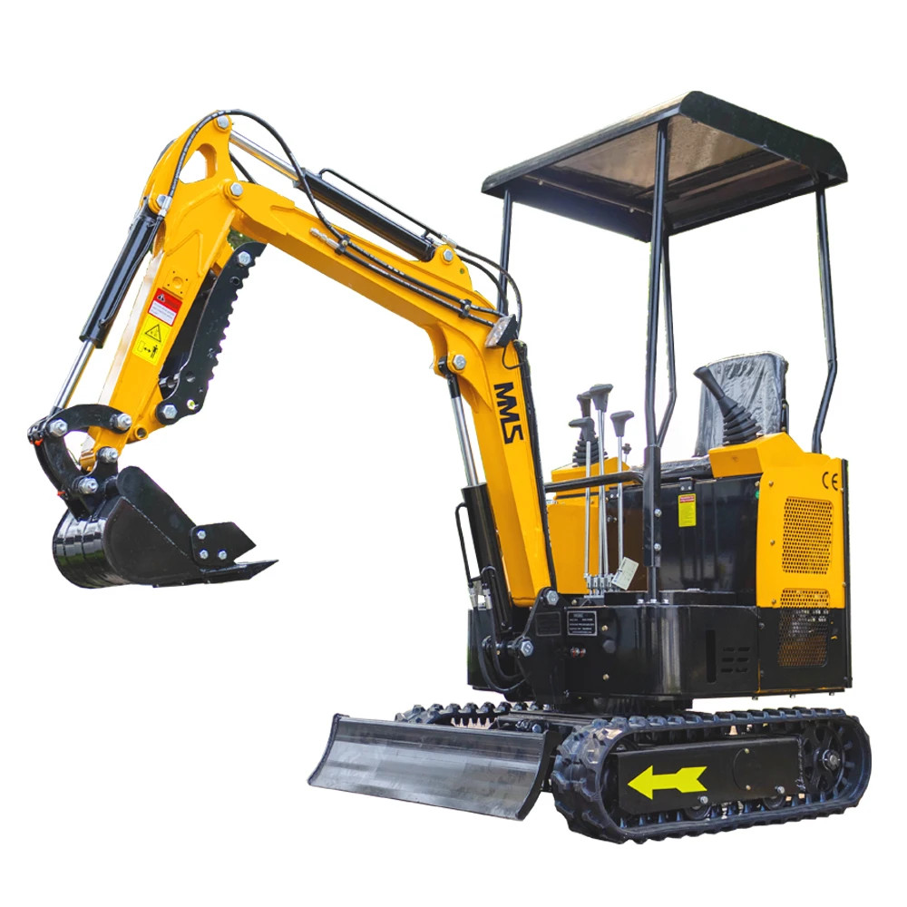 Mini Excavators 1.5 Ton Mini Hydraulic  1500 Kg with Crawler Door to Door