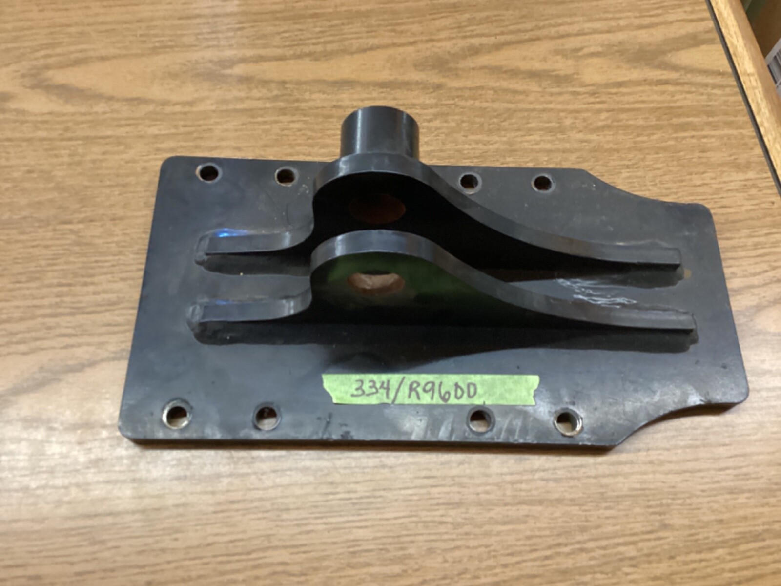 JCB. excavator thumb bracket. #334/R9600