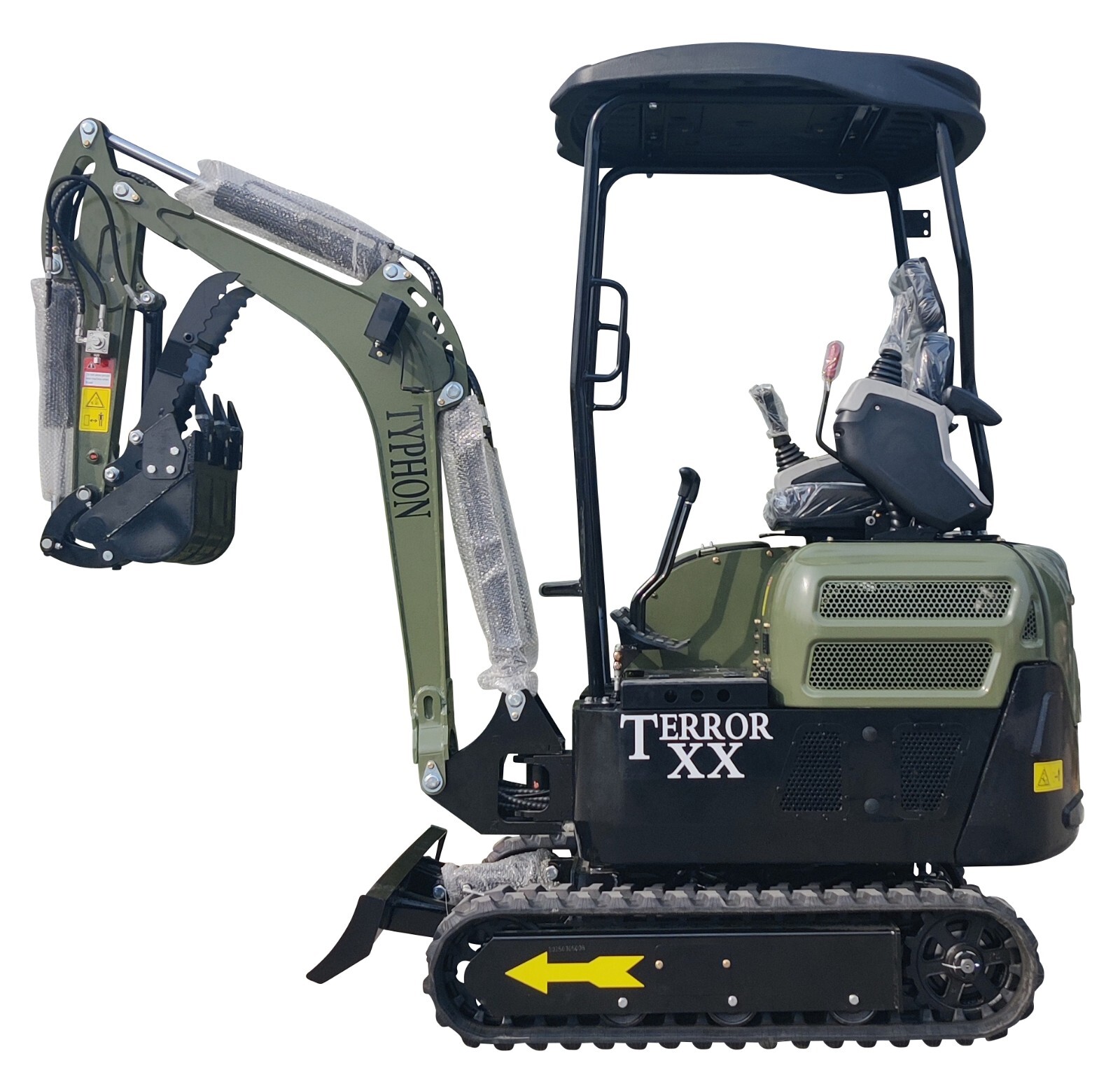 FREE SHIPPING 2025 2 Ton New Mini Excavator, KUBOTA D902 Diesel Engine 16 hpOpen