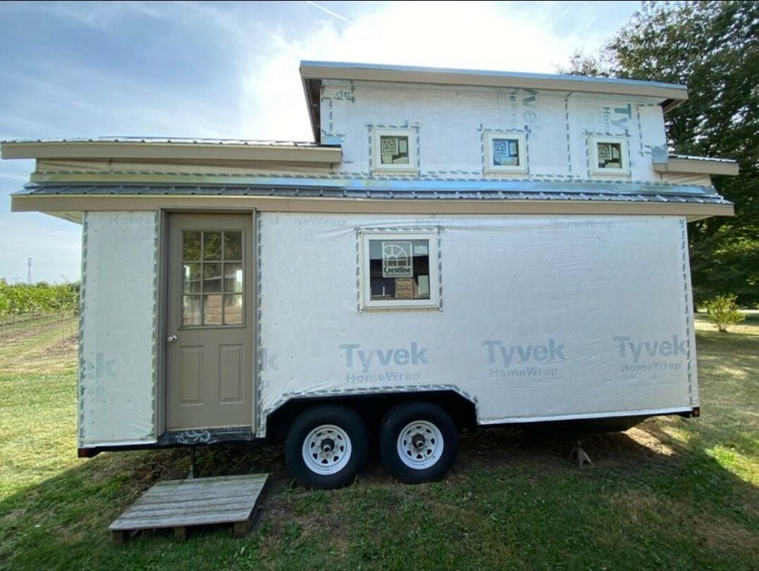 2021 24 ft Tiny House on Wheels Home Shell Tiny Home RV New and Custom Built