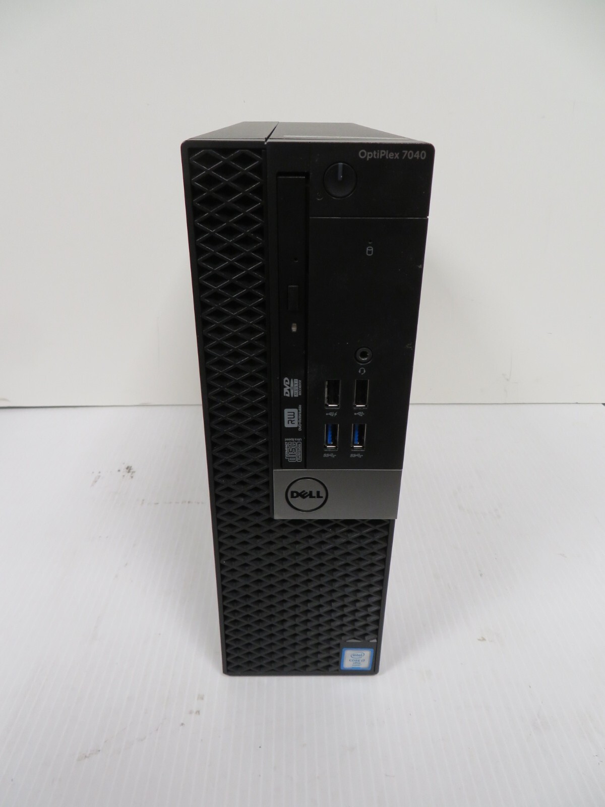 Dell Optiplex 7040 SFF PC i7 6700 CPU 16GB RAM 256GB SSD AMD GPU DVD Win10 Pro