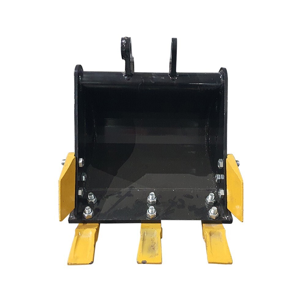 New Mini Excavator Bucket Crawler Digger Machine Attachment 23.6” With Teeth