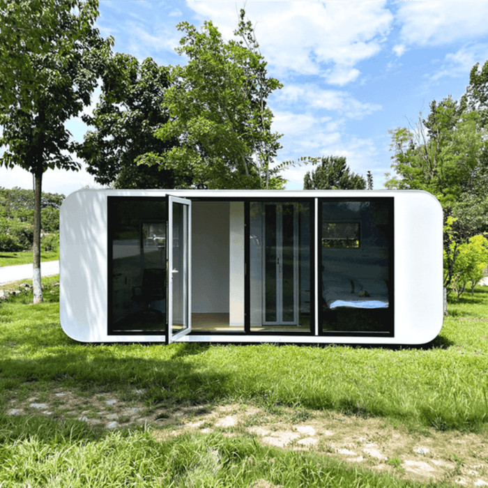 20 ft x 7.4 ft Deluxe Tiny House Pod House Cabin Prefab House Outdoor Living