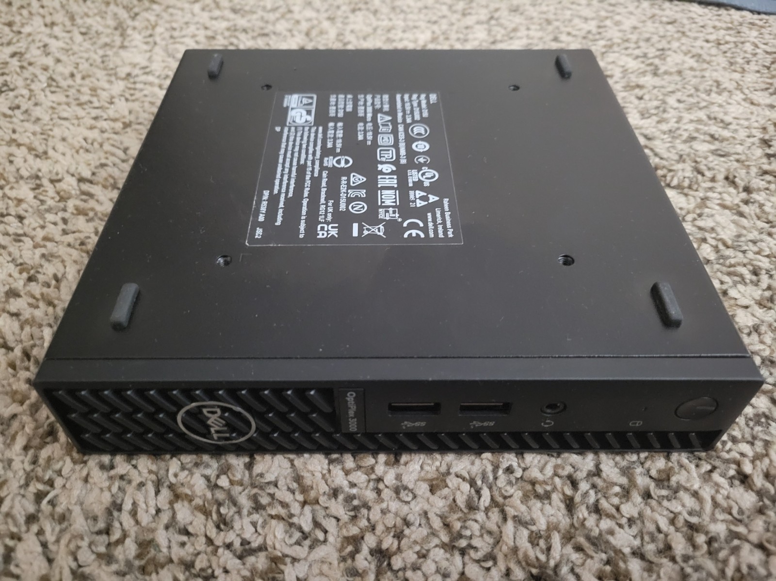 Dell OptiPlex 3000 MFF, Intel i7-12700T, 16GB RAM, 256GB SSD + Win11 PRO