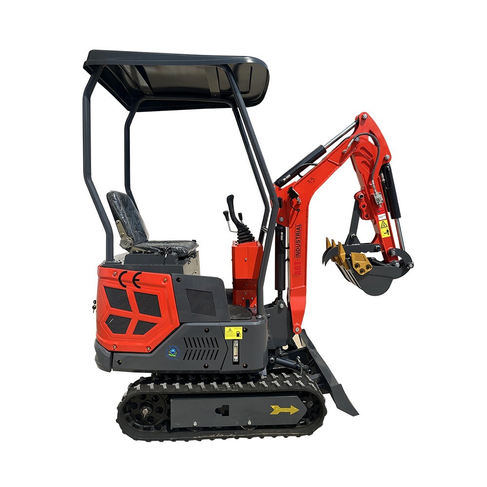 DJ14 13.5 HP 1Ton Mini Excavator Digger Tracked Crawler B&S Gas Engine EPA