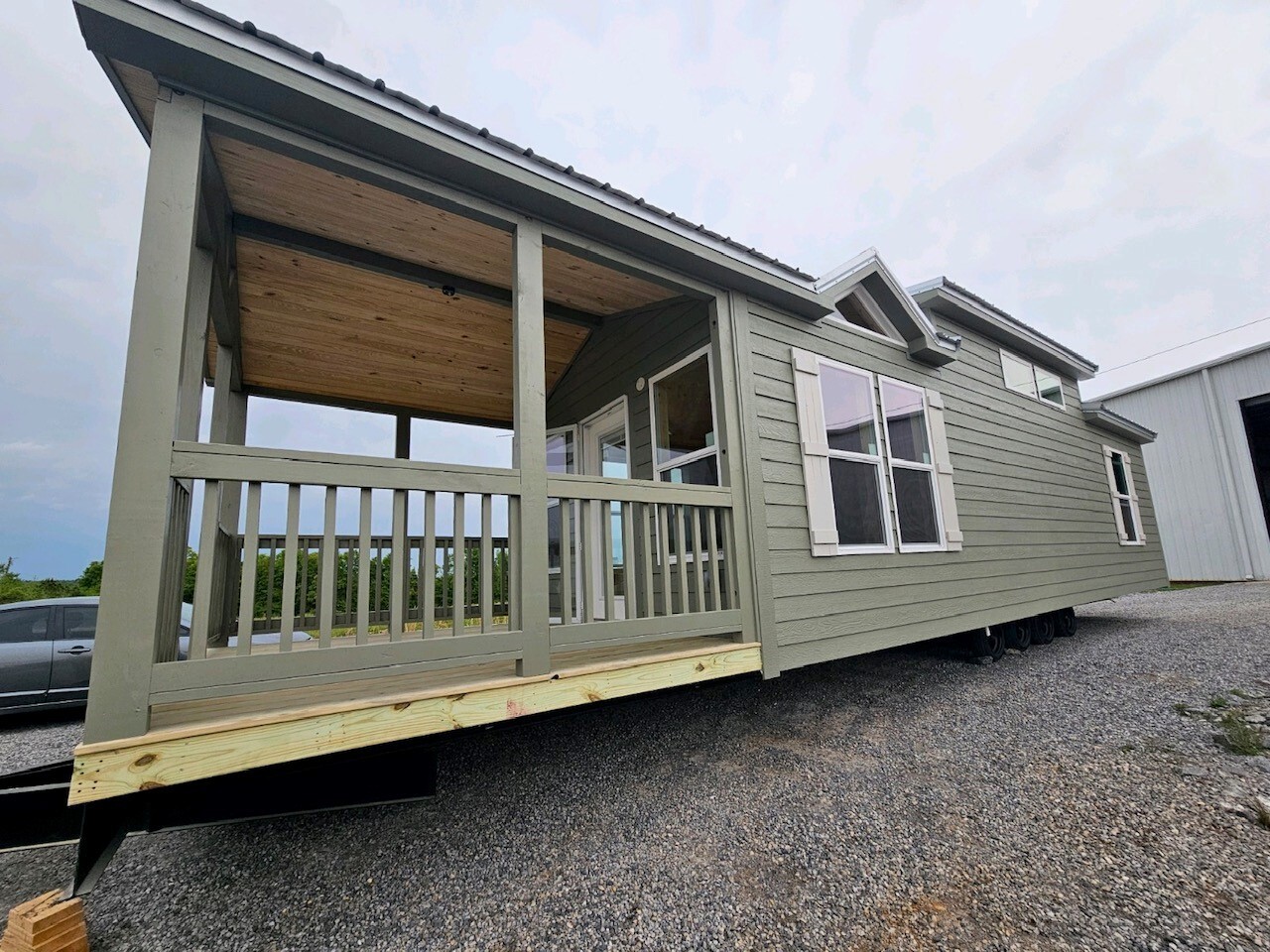 TINY HOME CABINS – CUSTOM BLT. FOR YOUR PREPPED PROPERTY – ELEGANT RUSTIC CABINS