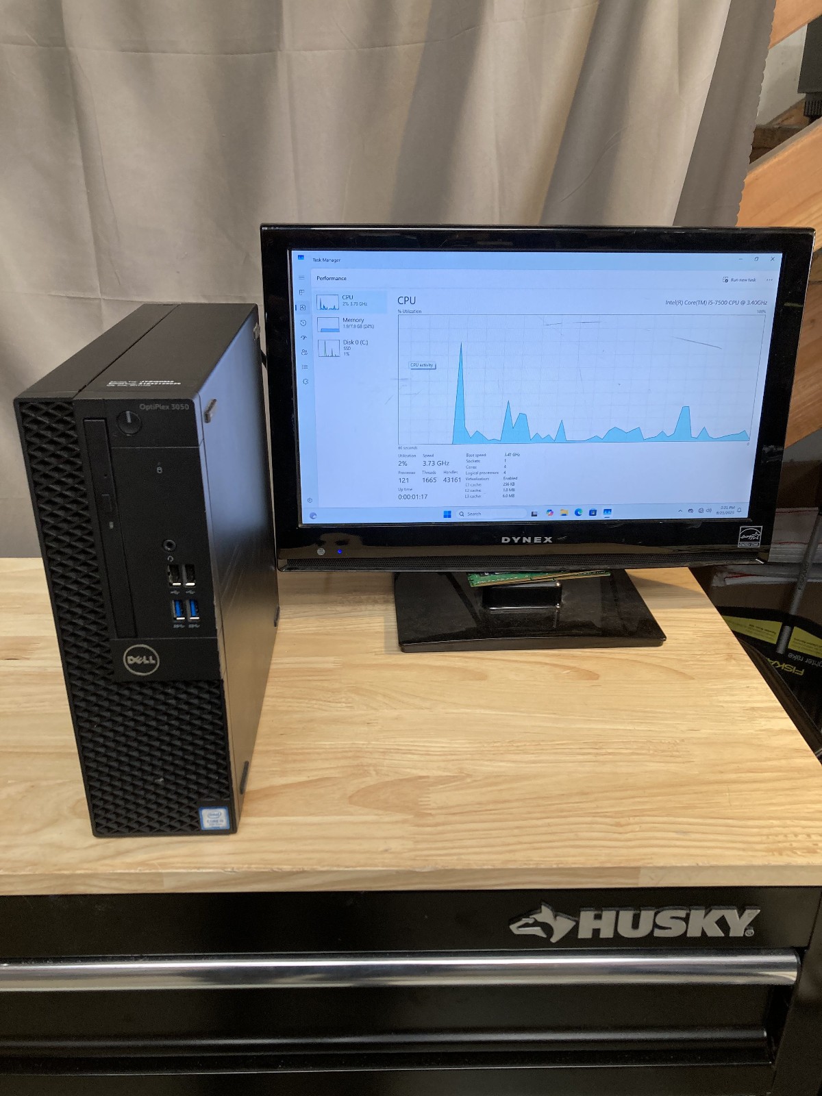 Dell Optiplex 3050 SFF Desktop Intel i5-7500 256GB SSD 8GB RAM – Windows 11 Pro