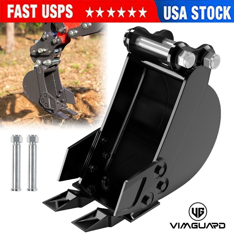 Mini Excavators Attachments 200mm Narrow Bucket For AGT Typhon Other 1-2 Tons