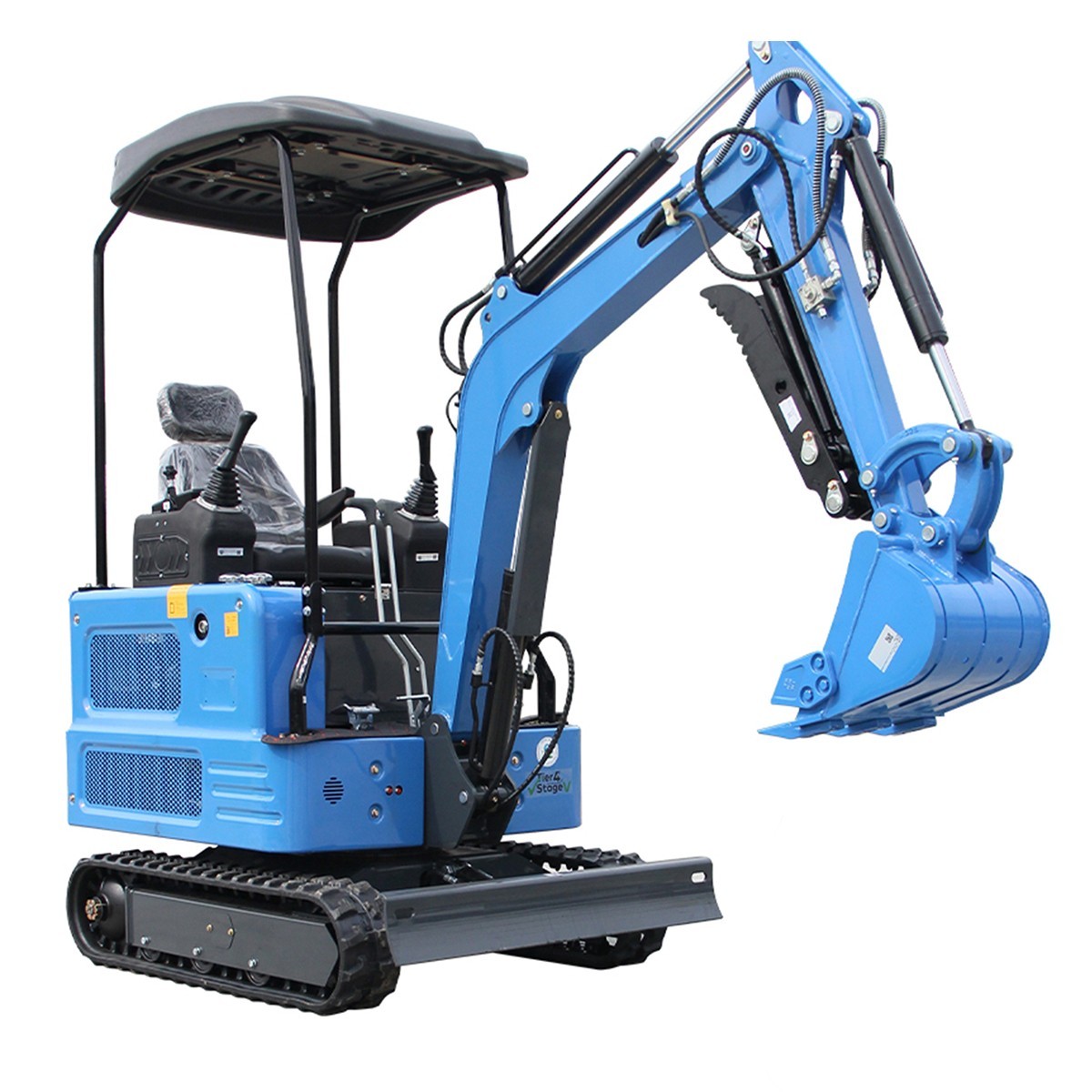 Mini Excavator 1.8Ton with Kubota Diesel Engine Hydraulics Digger USA Stock New