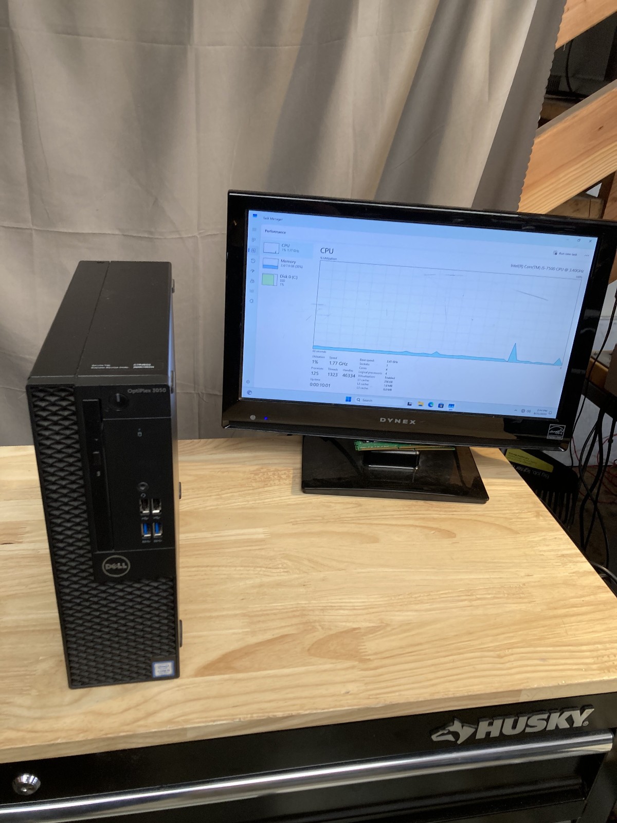 Dell Optiplex 3050 SFF Desktop Intel i5-7500 128GB SSD 8GB RAM – Windows 11 Pro