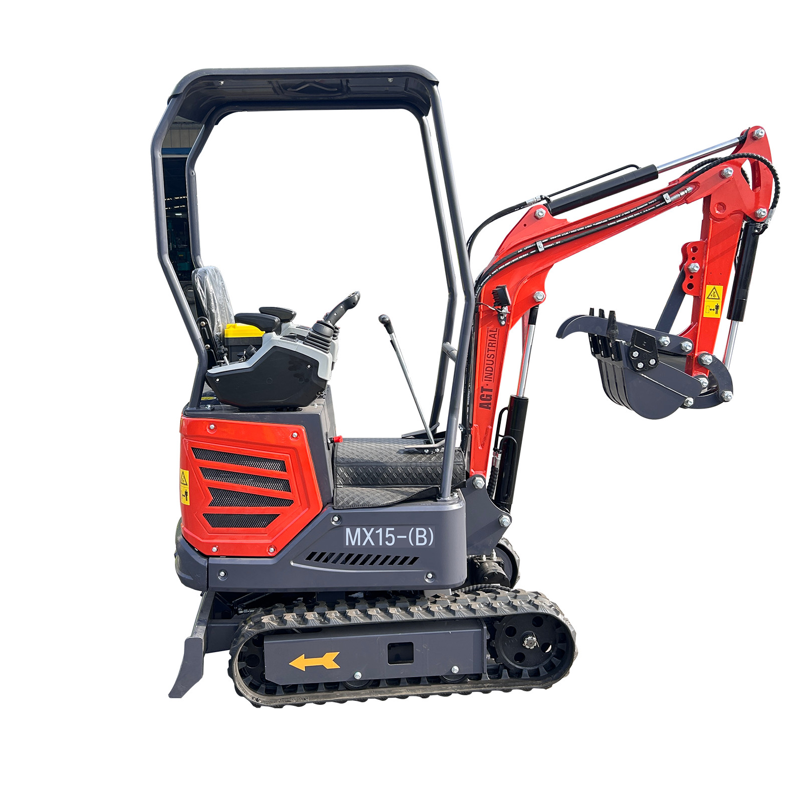 AGT 1 Ton Mini Excavator Tracked Crawler 13.5HP B&S Engine w/  Pilot Control EPA