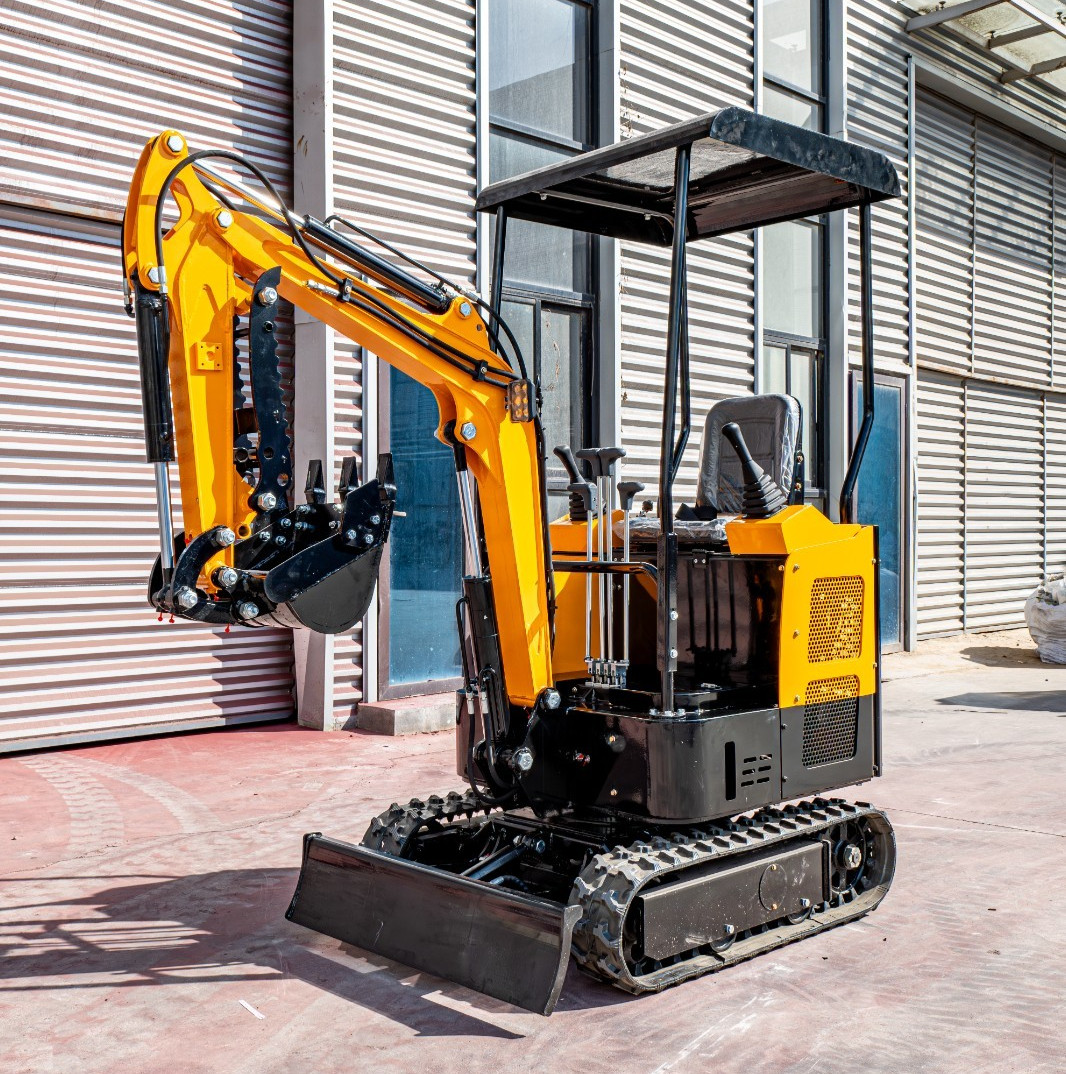 NJ Pick up 3300lbs Mini Excavator Rubber Track Digger with 13.5HP B&S EPA Engine