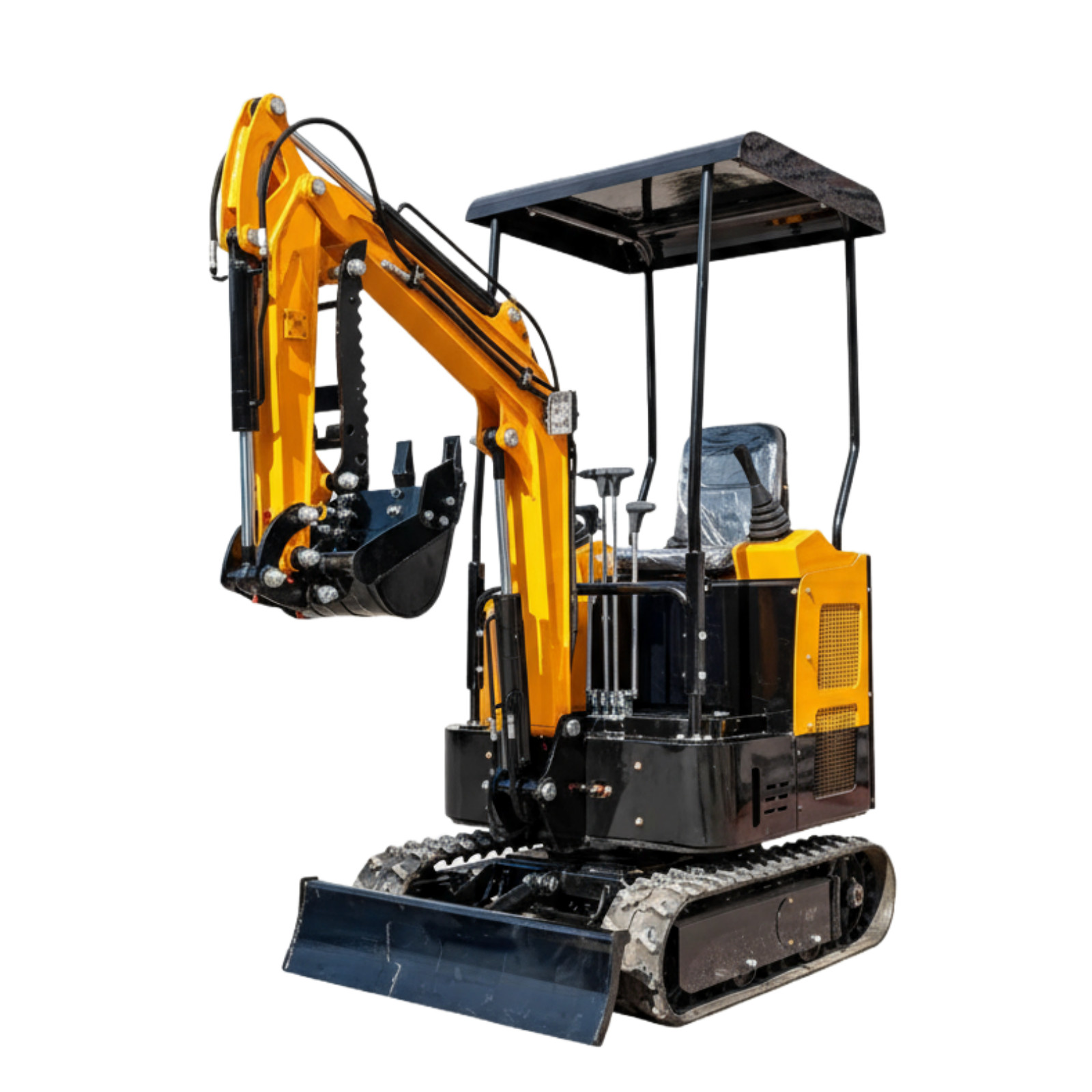 NJ/GA Pick up Mini excavator 13.5hp Crawler Digger EPA B&S Gas Engine Free Thumb