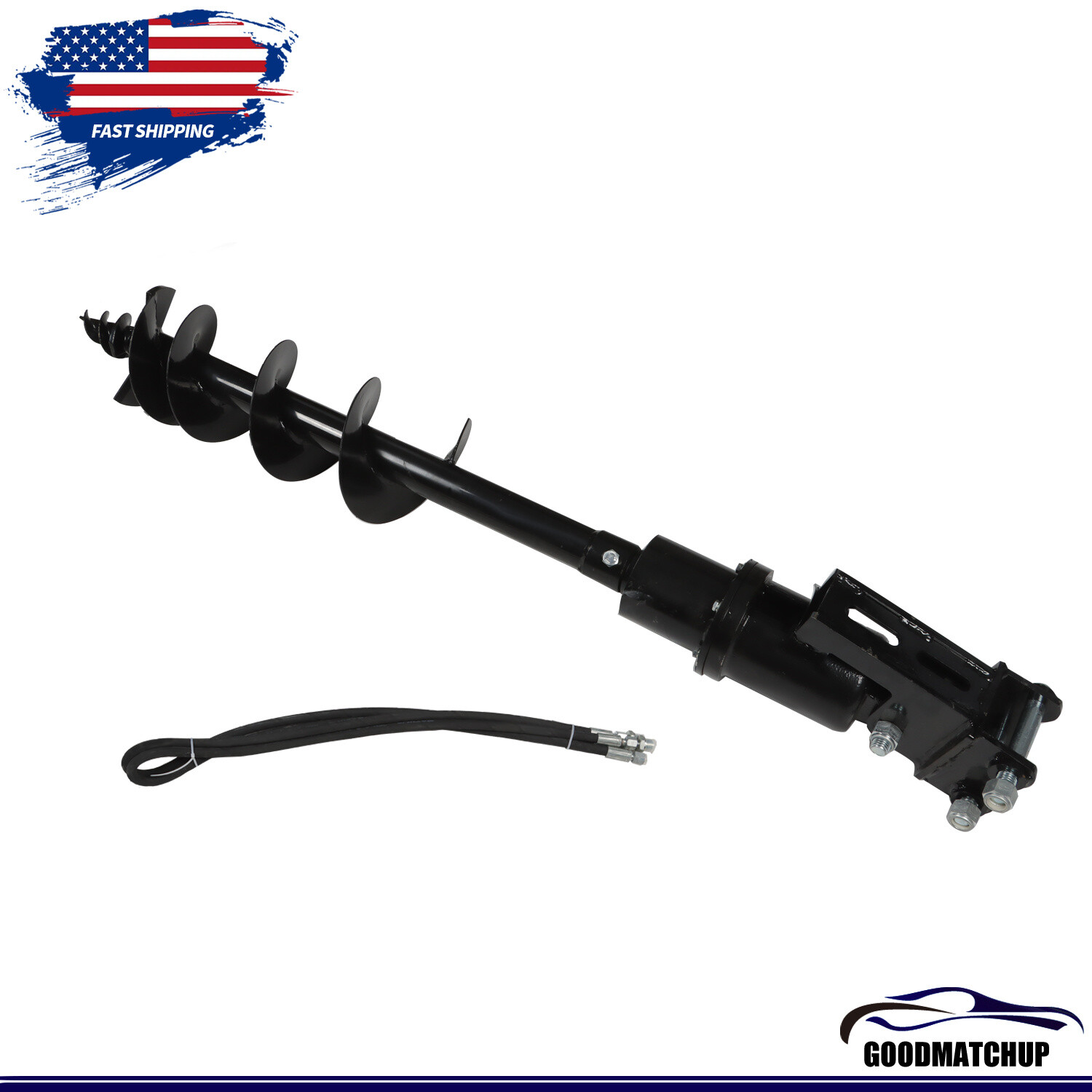 200mm Diameter Auger Drill For 1Ton-1.5Ton Mini Excavator Small Digger